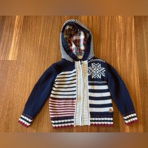 Boys Mexx Zip-Up Sweater